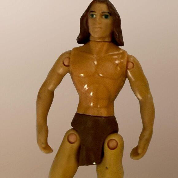 Vintage 1999 McDonalds Happy Meal Tarzan Burroughs Disney Action Figure 5” A14 - Picture 8 of 8